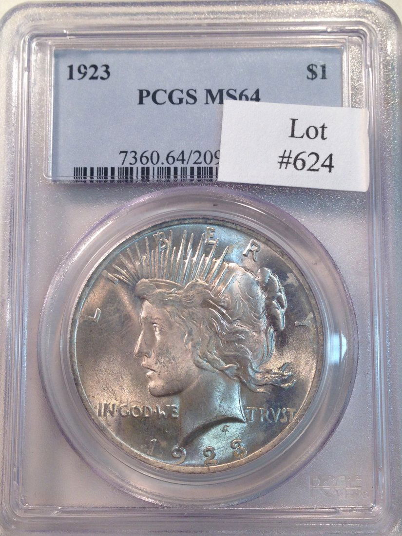 1923 S$1 PCGS MS64 (1 of 3)