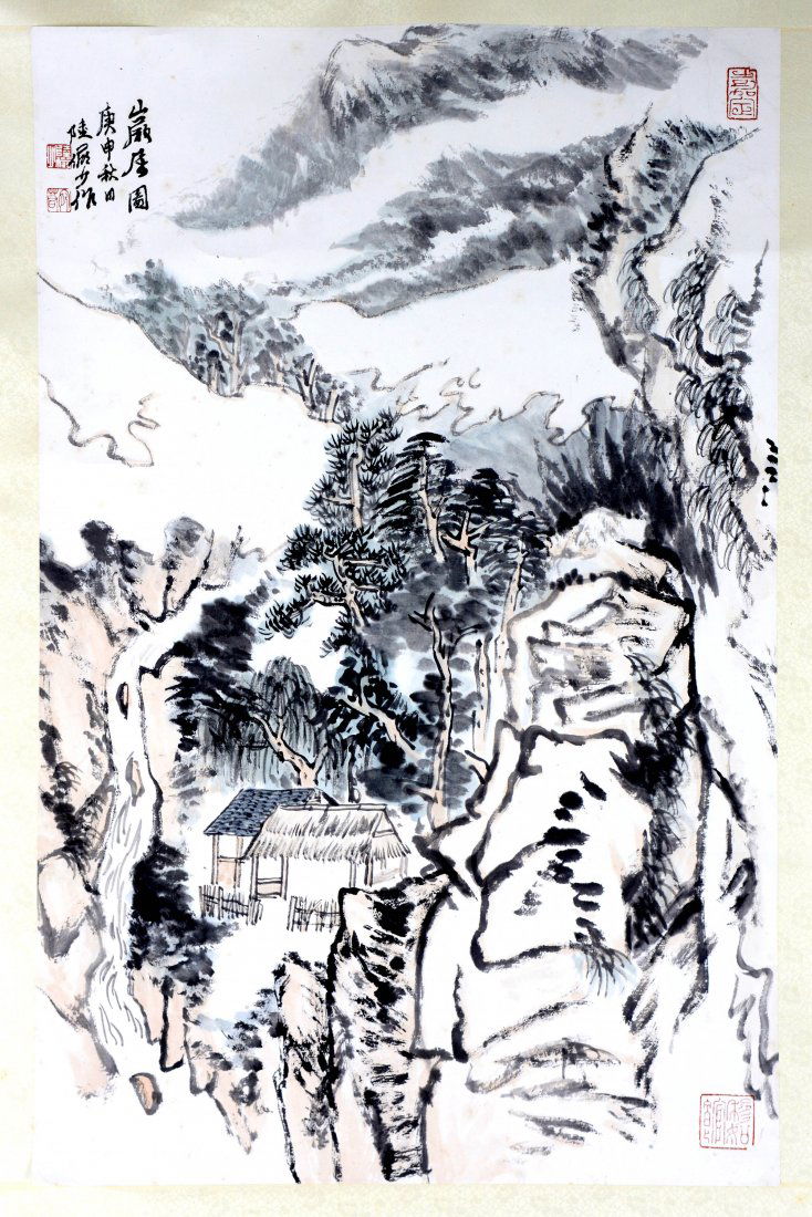 A CHINESE PAINTING ATTRIBUTED TO LU YANSHAO (1 of 2)