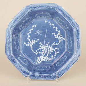 Chinese ko-sometsuke export porcelain reverse technique (1 of 2)