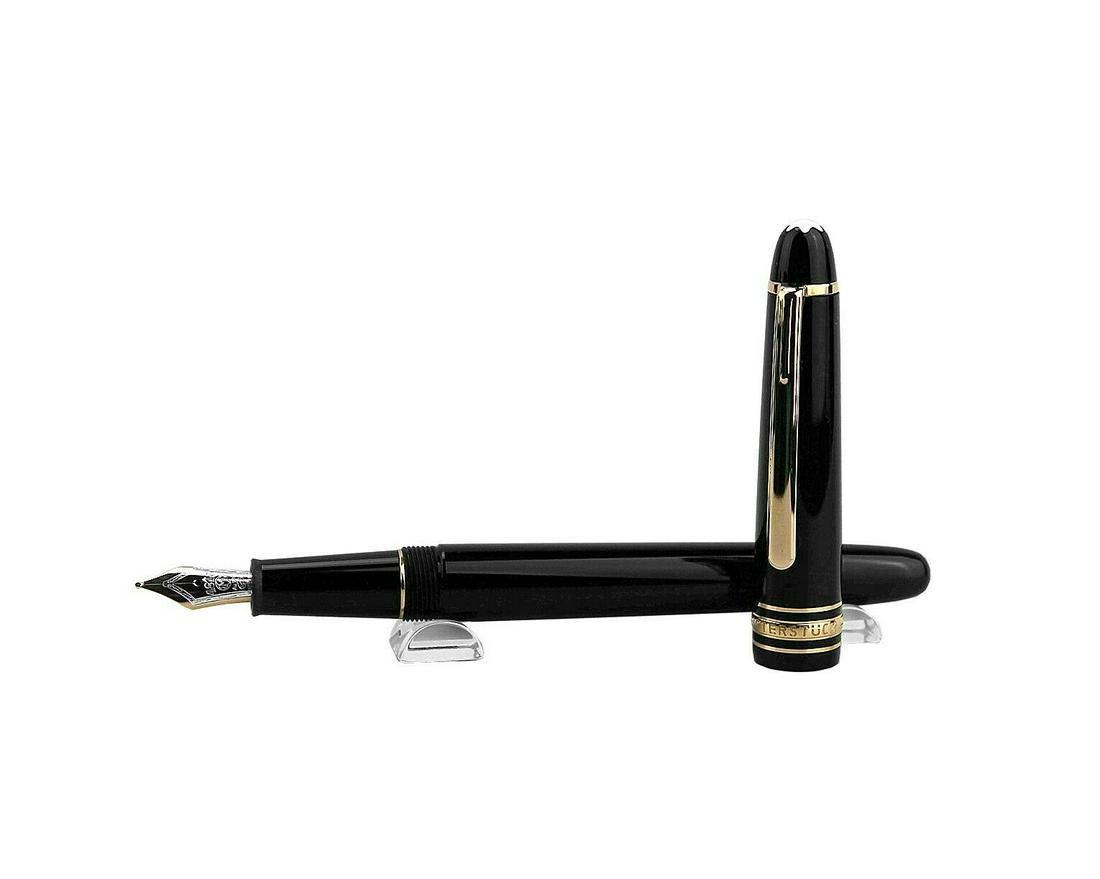 MONTBLANC MEISTERSTUCK RED GOLD PLTD CLASSIQUE FOUNTAIN (1 of 8)