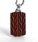 JOHN HARDY STERLING SILVER RED JASPER DOG TAG NECKLACE - 2