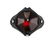 David YURMAN ST. Silver Steel Anvil Signet Garnet Ring