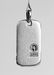 DAVID YURMAN AMAZING STERLING SILVER NORTH STAR DOG TAG - 2