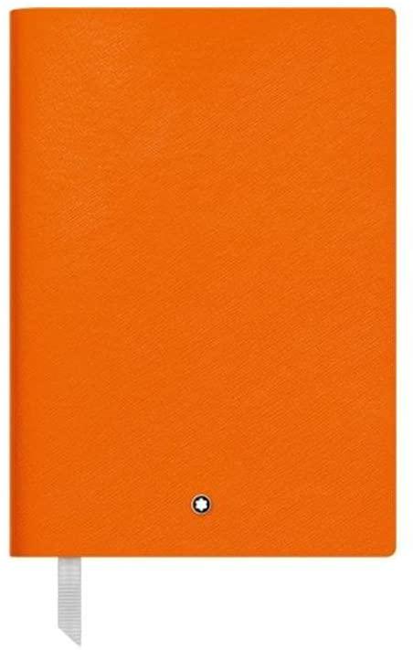 Montblanc Notebook 116225 Fine Stationery # 146: Mont Blanc Notebook 116225 Fine Stationery # 146/Leather Lined A5 Notebook with Soft Cover. Colour: Lucky Orange/192 Pages. Dimensions of the writing book: 150 x 210 mm/192 pages/Weight: 333 g paper 8
