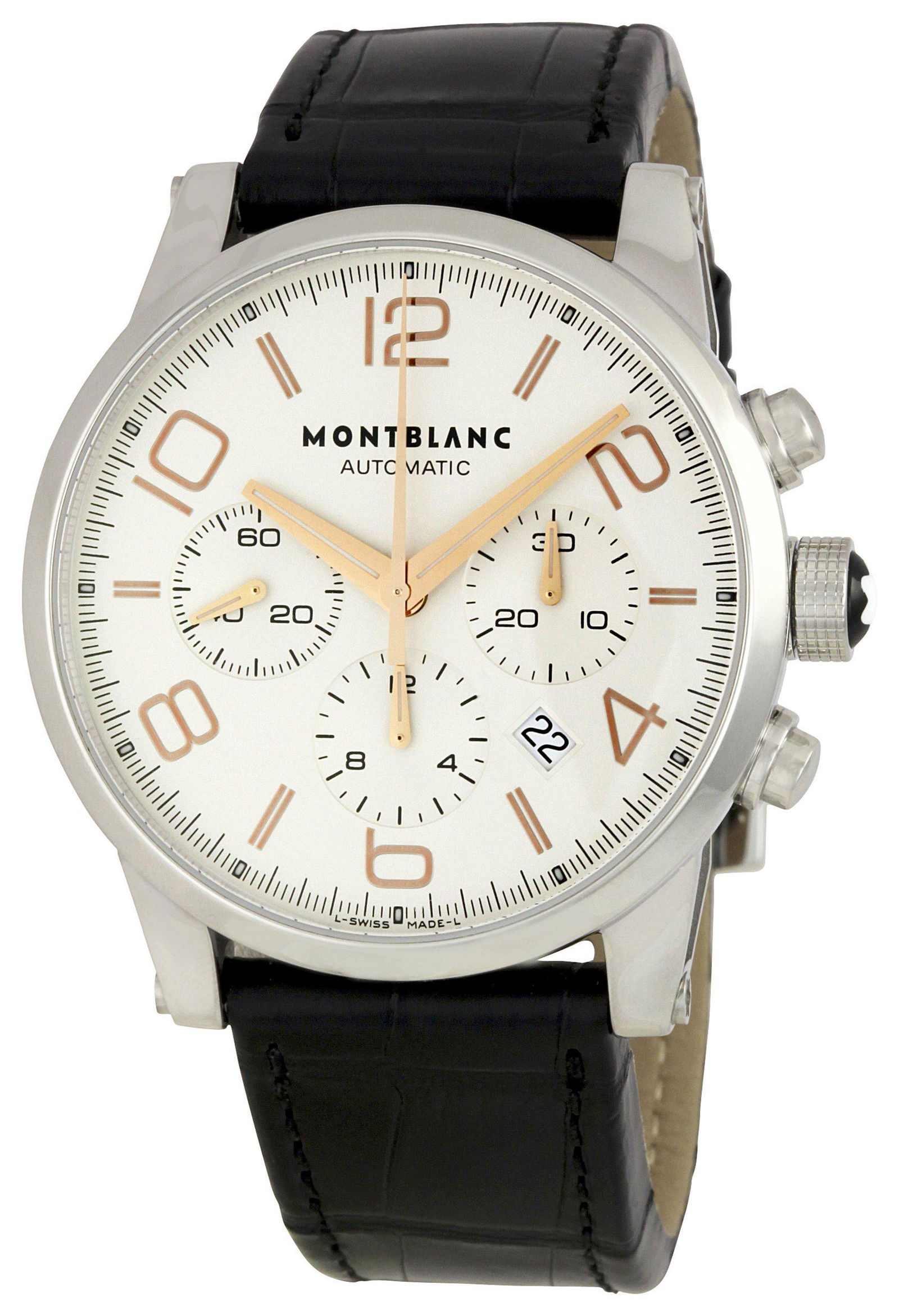 montblanc men's timewalker watch