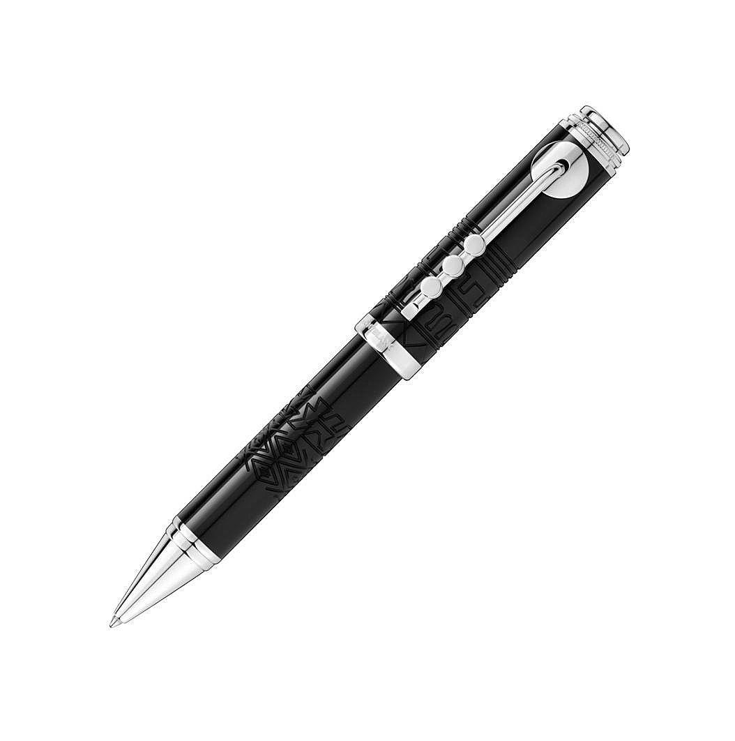 MONTBLANC GREAT CHARACTERS MILES DAVIS BALLPOINT PEN: MONTBLANCFrom GREAT CHARACTERS CollectionSPECIAL EDITIONMILES DAVIS BALLPOINT PENCOMES IN ORIGINAL BOX WITH PAPERS.This Great Characters Edition is honoring one of the Most revolutionary and influenti