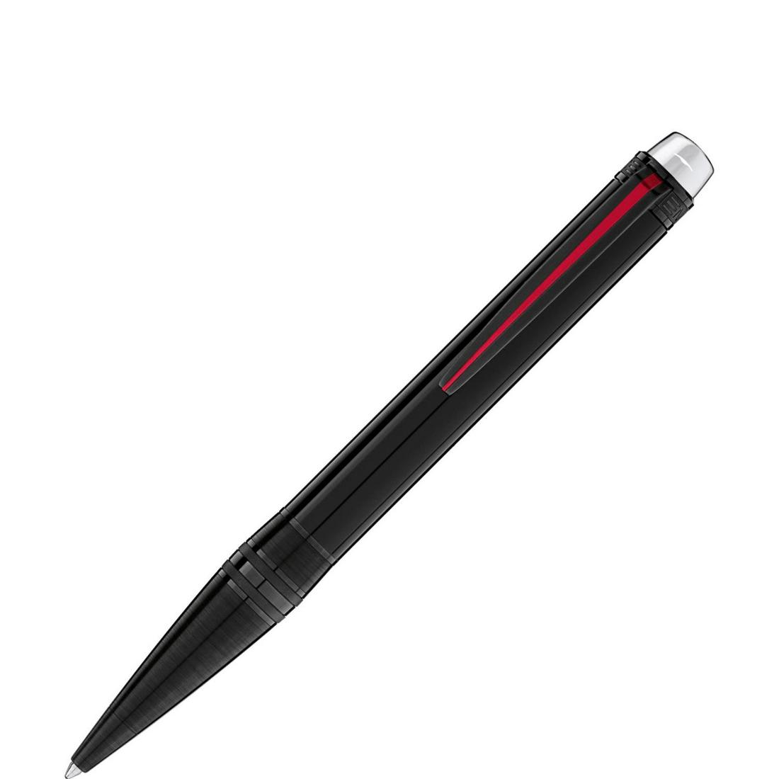 Montblanc StarWalker Urban Speed Ballpoint Pen: The StarWalker Urban Speed reflects a unique and dynamic style. Black precious resin, PVD-plated fittings with brushed surfaces, a characteristic clip. Ballpoint Pen with twist mechanism.