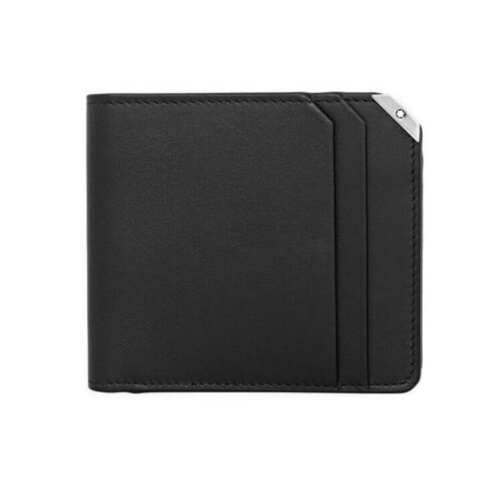 MONTBLANC 114667 URBAN SPIRIT BLACK LEATHER BIFOLD: MONTBLANCMONTBLANC 114667 URBAN SPIRIT BLACK LEATHER BIFOLD WALLET 8CCIdent: 114667100% AUTHENTIC & 100% BRAND NEW.First Quality.Holds 8 Credit Cards. 2 Cash Compartments.4.5" x 3.9"
