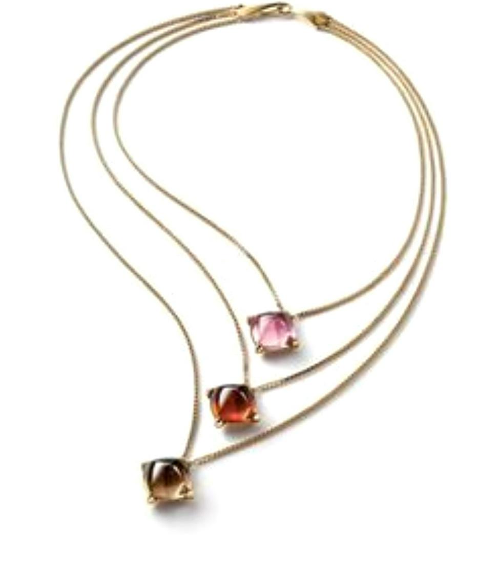 BACCARAT JEWELRY VERMEIL 24K GOLD PLTD SILVER MEDICIS (1 of 11)