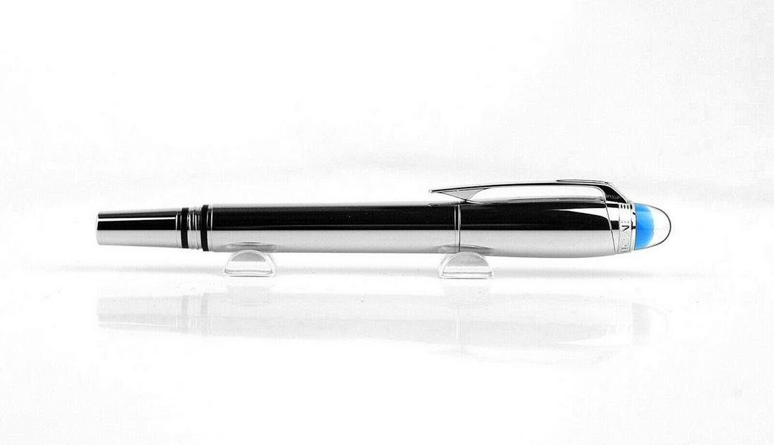MONTBLANC STARWALKER METAL / GOLD FLOATING STAR BLUE (1 of 6)