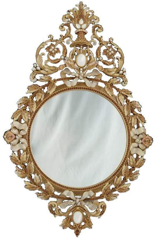 Jay Strongwater French Baroque Style Wall Mirror Nadine (1 of 4)