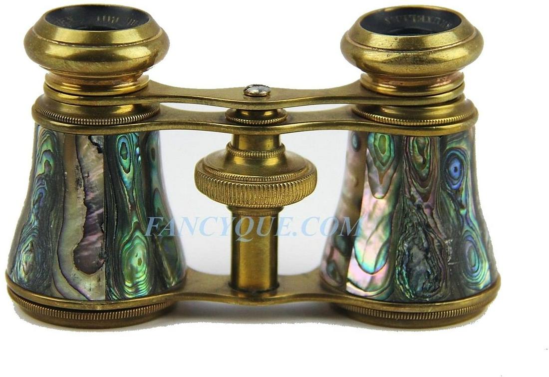 ANTIQUE FRENCH OPERA GLASSES with Amazing Abalone (1 of 3)