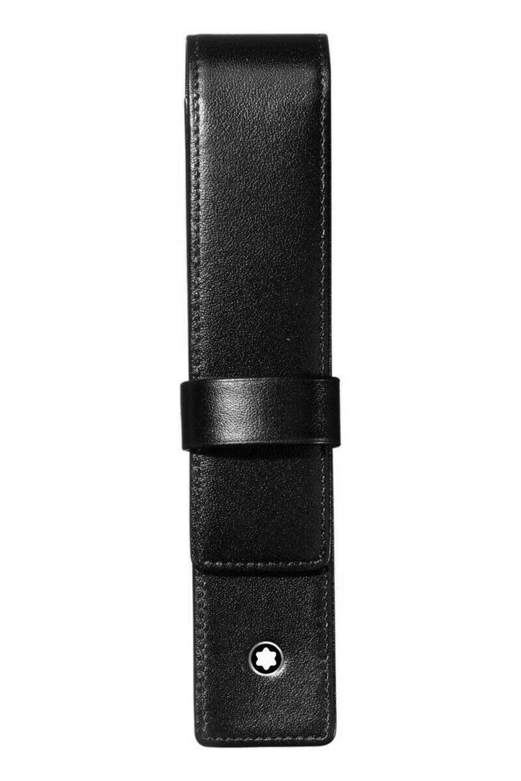 MONTBLANC MEISTERSTUCK 14309 SIENA ONE PEN POUCH BLACK: MONTBLANCMONTBLANC MEISTERSTUCK 14309 SIENA ONE PEN POUCH BLACK ITALIAN LEATHERFIT ONE PENColor: BLACKWILL FIT ANY SIZE PEN16 cm x 3 cm x 3 cmTHIS IS A GREAT GIFT ITEM!Ident: 14309100% AUTHENTIC & 100