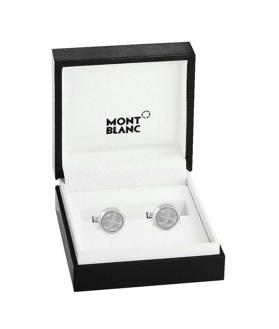 MONTBLANC LE PETIT PRINCE & AVIATOR  CUFFLINKS 123795 (1 of 4)
