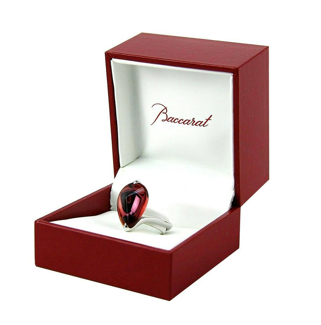 BACCARAT FLEURS DE PSYDELIC CLEAR PINK MORDORE  S 5 (1 of 4)