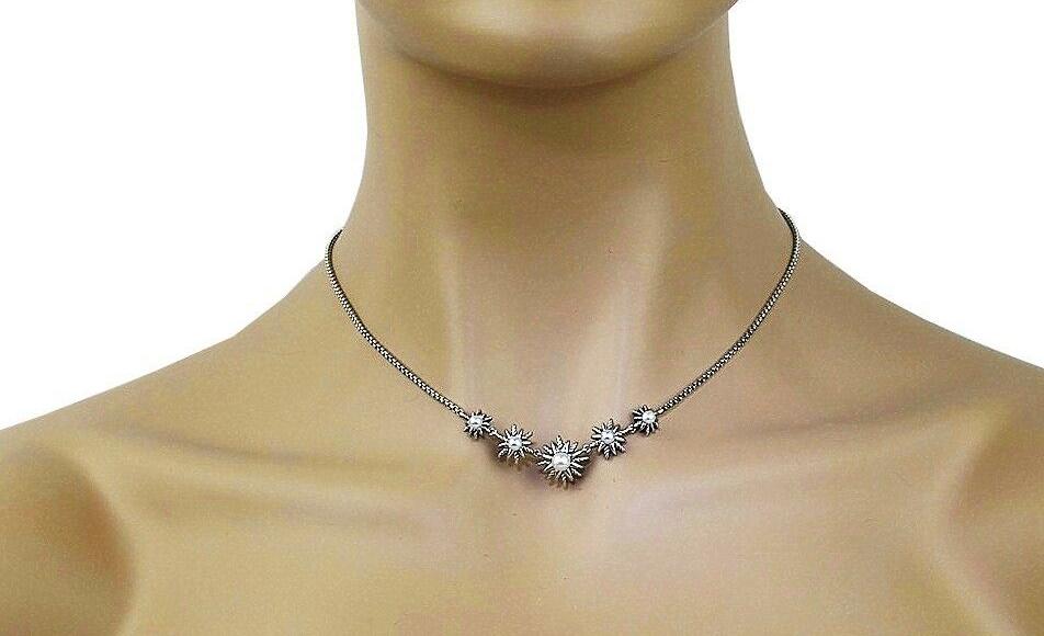 DAVID YURMAN STARBURST 5 STATIONS PEARL NECKLACE (1 of 6)