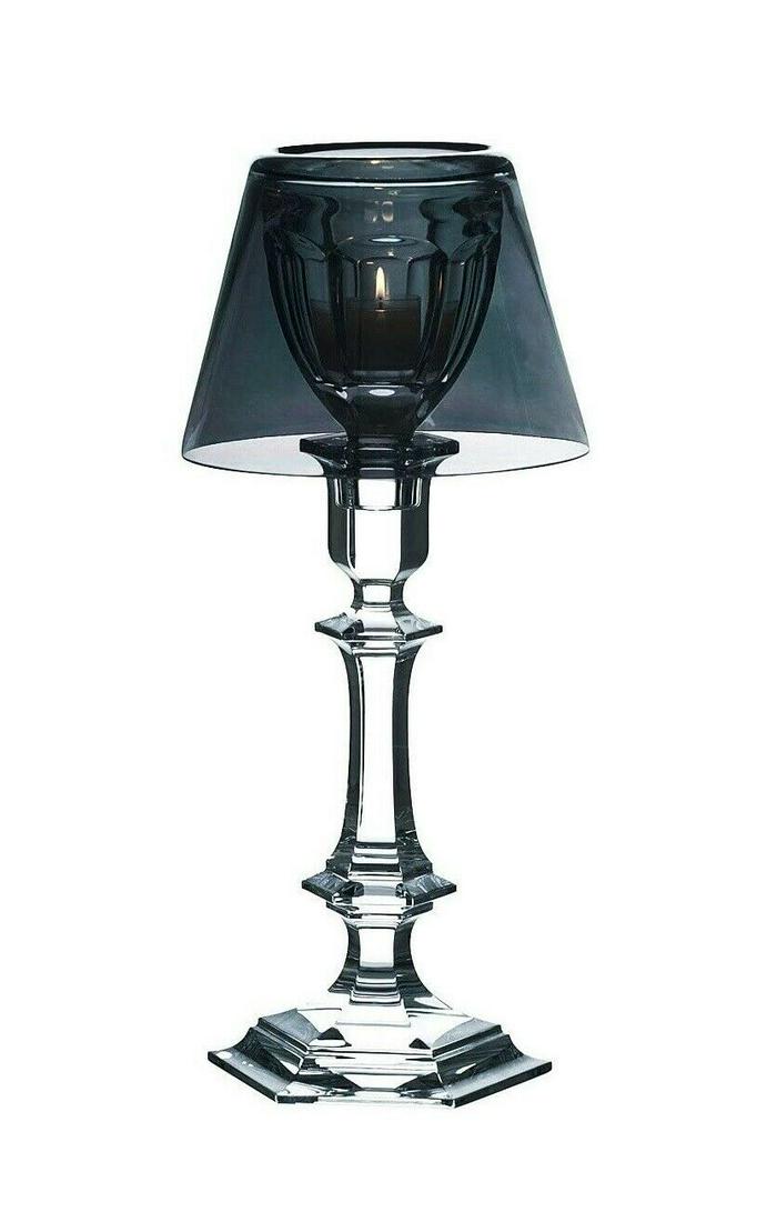 BACCARAT OUR FIRE HARCOURT SINGLE CANDLESTICK SILVER SHADE 2600415: BACCARAT PHILIPPE STARCK OUR FIRE SINGLE CANDLESTICK WITH SILVER SHADE 2600415 BACCARAT "OUR FIRE" CANDLE HOLDER GREAT BACCARAT SILVER CANDLE HOLDER Enrich your home with this gorgeous crystal candleh