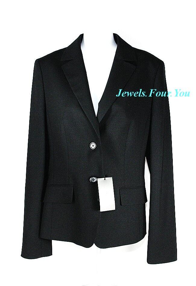 HUGO BOSS Black WOOL BUSINESS "JANNA3" BLAZER JACKET SIZE 12 (1 of 8)