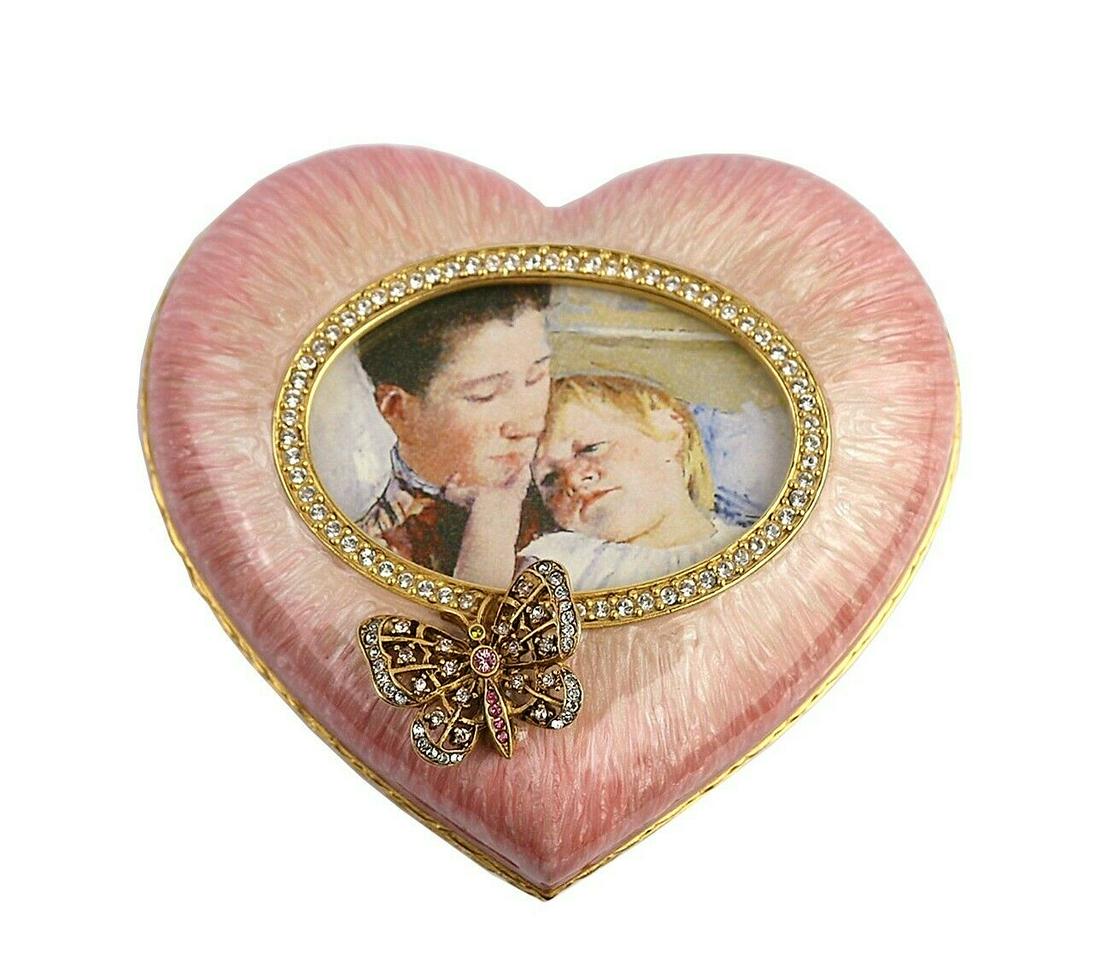 JAY STRONGWATER GREAT GIFTS JULIET HEART PHOTO BOX "LOVE" (1 of 6)