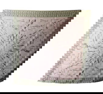 Baccarat HARCOURT TWIL SILK, LIGHT PINK, GRAY Scarf 2810810: Brand New 100% AUTHENTIC Baccarat 2810810 HARCOURT TWIL SILK, LIGHT PINK, GRAY ; 100% SILK SCARF; SIZE 100 cm X 100 cm (39.37" X 39.37"); Made in Italy. ORIGINAL RED BOX