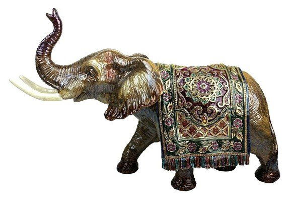 JAY STRONGWATER18K Plated Duke Grand Tapestry Elephant Boxed New (1 of 5)
