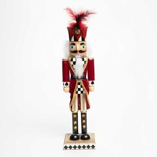MACKENZIE-CHILDS CASTLE GUARD NUTCRACKER 15" High Handmade (1 of 6)