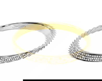 JUDITH LEIBER Paparazzi Slim Shimmy Pave Bangle Bracelet: JUDITH LEIBERRARE ITEM!Paparazzi Slim Shimmy Pave Bangle BraceletHand-Set REAL SWAROVSKI CrystalsColor: ClearOutside: 72 mm (2.85")Inside: 65.5 mm (2.58")5 mm Thick7.8 mm (0.30") WideBRAND NEWNO BOXMa