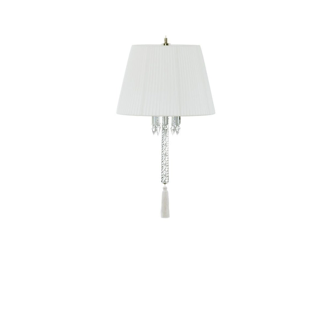 BACCARAT CHANDELIER TORCH WHITE CEILING LAMP FRANCE: BACCARAT CHANDELIER TORCH WHITE CEILING LAMP 2605300Comes with TREE TASSELS: White, Black & RedDesigned for Baccarat by Arik Levy.The Torch range draws inspiration from the exquisite Zénith chandelie