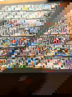 Vintage  Baseball Trading Cards  Mixed Lot of 54 Cards Produced 1980 - 1990 Mint Like New Condition.: Vintage Baseball Trading Cards Mixed Lot of 54 Cards Produced 1980 - 1990 Mint Like New Condition. 100% Authentic ROOKIES. FIRST ROUND PICKS, STARS, HALL OF FAMERS, RARE INCERTS. NOLAN RYAN, JEFF BAGW