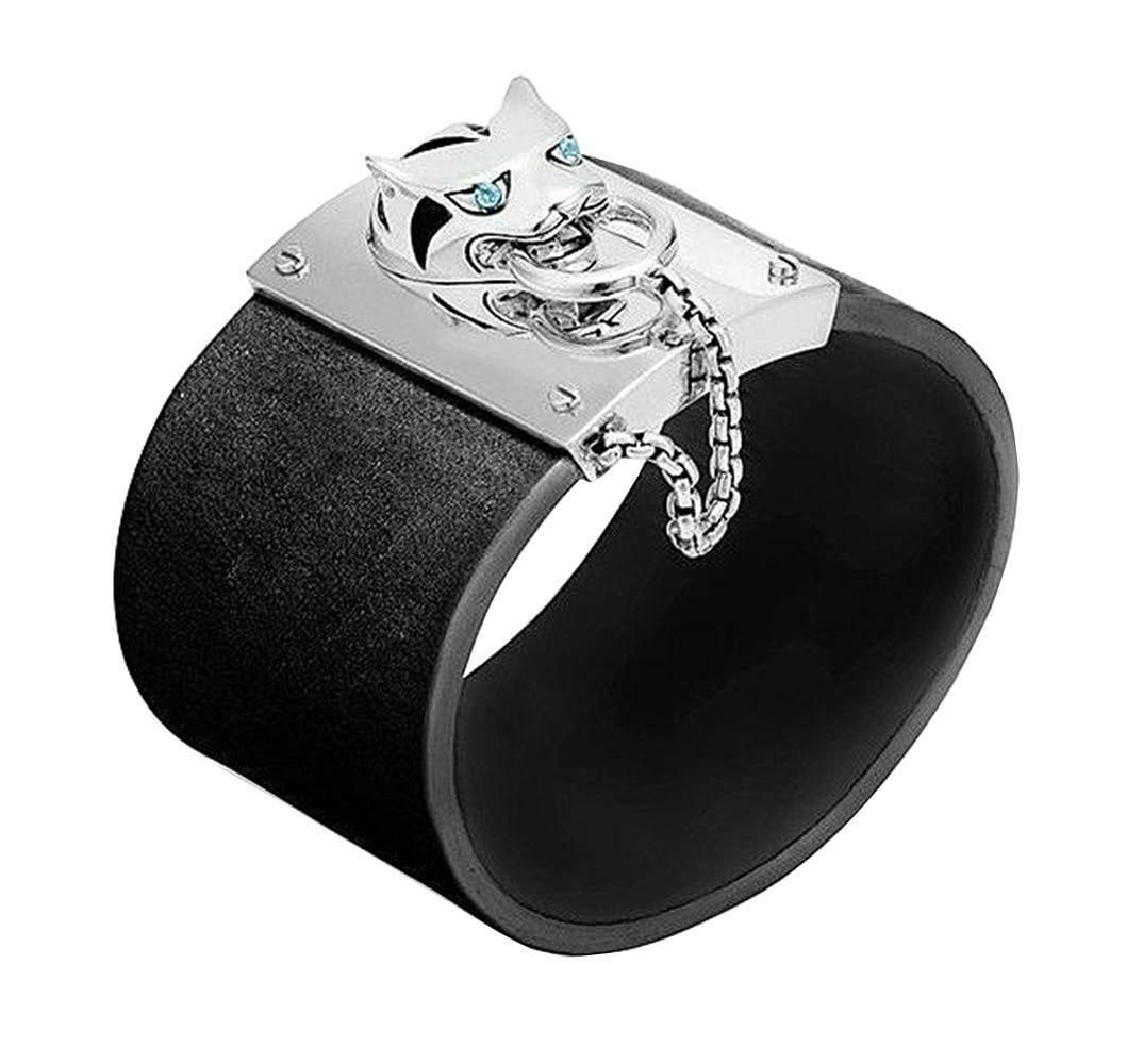 JOHN HARDY ST.SILVER LEGENDS MACAN TIGER SWISS BLUE TOPAZ BRACELET 122B SIZE M: BRAND NEW IN ORIGINAL BOX, POLISHING CLOTH & POUCH100% AUTHENTICJOHN HARDYGORGEOUS SILVER LEGENDS MACAN TIGER HEAD BRACELET - 122B (7.25")SIZE MMADE OF SOLID .925 STERLING SILVER AND BLACK RICH LEATHE