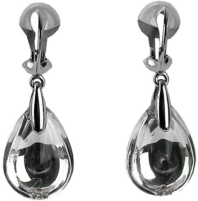 BACCARAT JEWELRY PSYDELIC CLIP-ON EARRINGS SILVER MIRROR CLEAR: BRAND NEW NO BOX 100% AUTHENTIC BACCARAT Made in France PSYDELIC EARRINGS 2611870 THIS IS A CLIP-ON Crystal: CLEAR MIRROR Full-Lead Crystal .925 Sterling Silver Please See All Pictures, as they are Ma