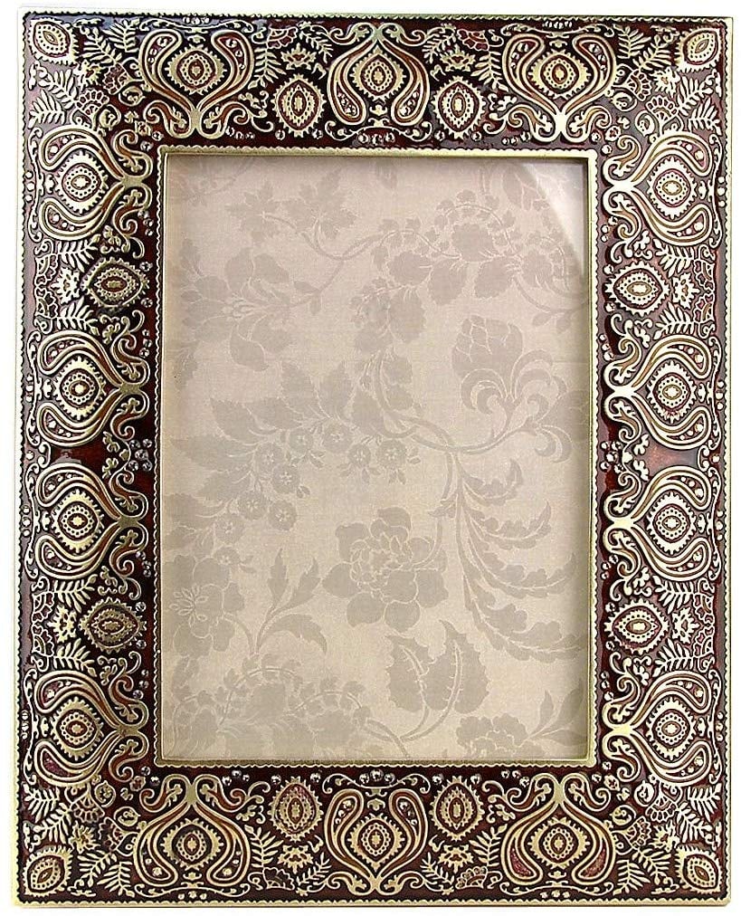 Jay Strongwater Brocade 5" x 7" Frame (1 of 4)