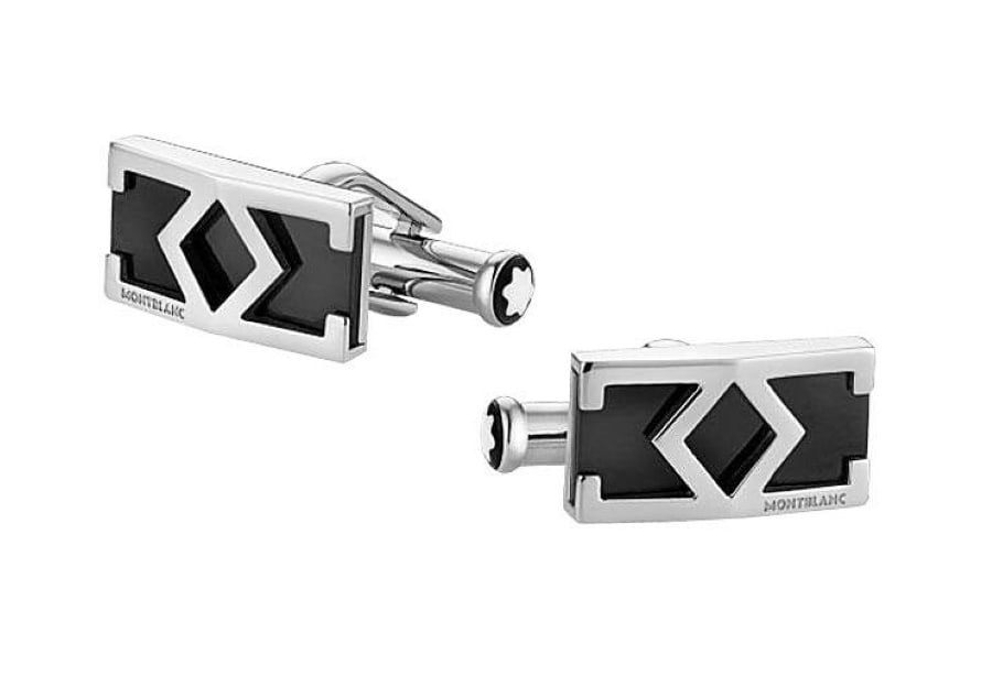 MONTBLANC Signature Cufflinks 114766: MADE IN FRANCE100% AUTHENTICMONTBLANC 100% ORIGINAL & BRAND NEW, NO BOXCONTEMPORARY COLLECTION SIGNATURE CUFFLINKSSTAINLESS STEEL18 mm x 10 mm ORIGINAL MONTBLANC TAGS, BULK PACKAGINGORIGINAL & BRAND