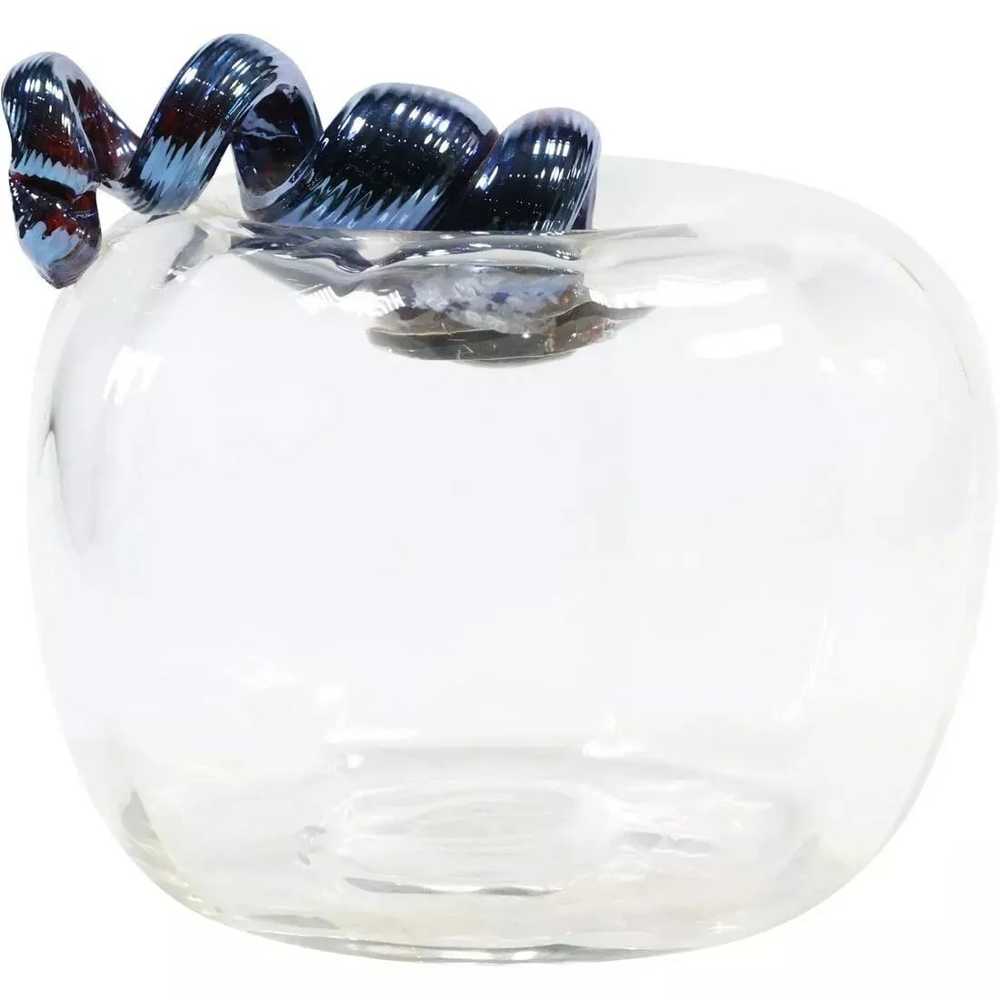 Large Murano Art Glass Pumpkin Figure Statue. size: 5.75 x 6.25 Made in Italy (1 of 8)