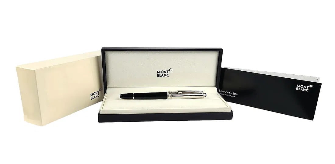 MONTBLANC SOLITAIRE ROLLERBALL PEN 5019 PLATINUM PLTD (1 of 4)