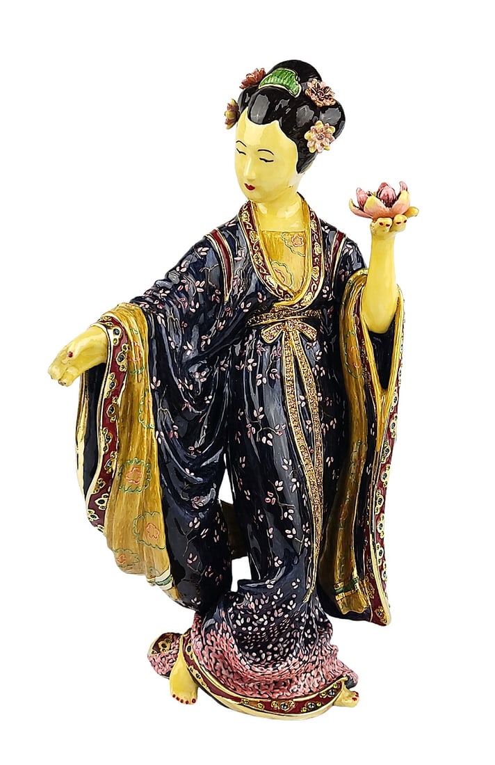 Jay Strongwater Chinoiserie Ming Lady Mai Li Figurine LTD 250 (1 of 8)