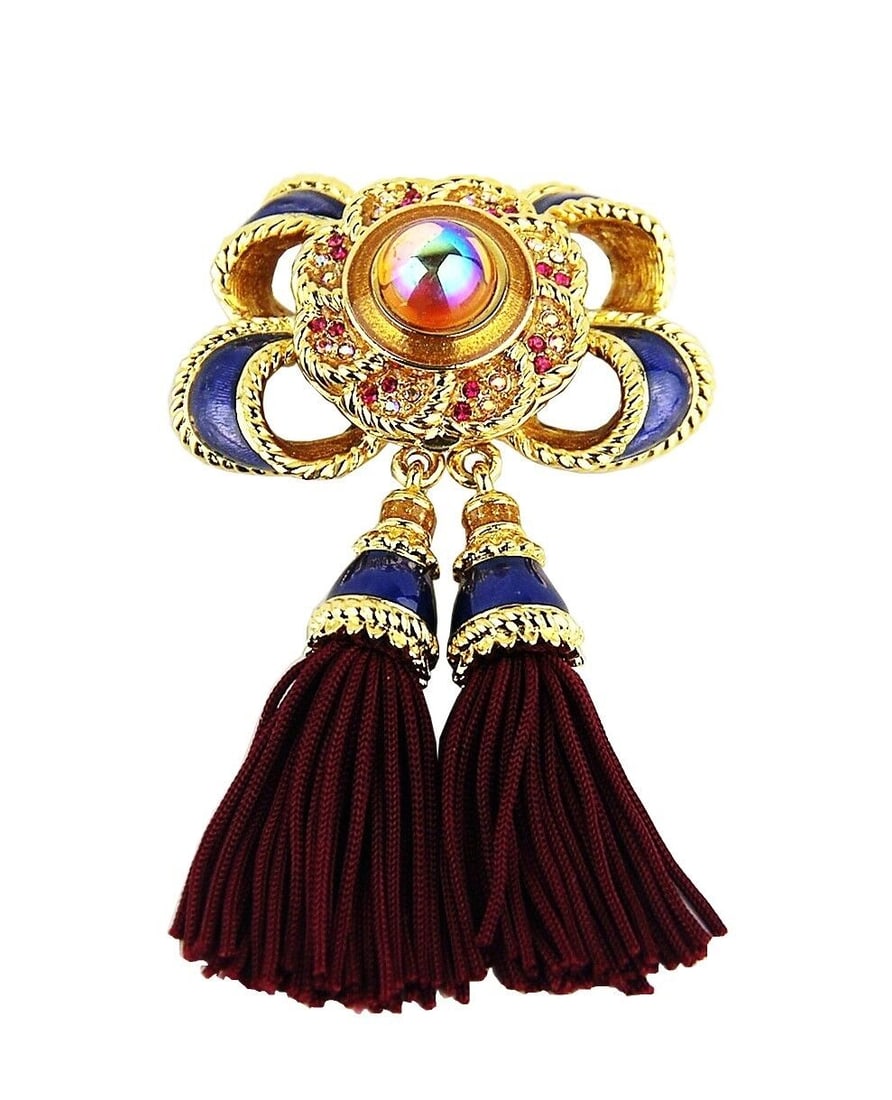 JAY STRONGWATER 2008 FOR ESTEE LAUDER TASSELS SWAROVSKI EMPTY NO PERFUME (1 of 4)