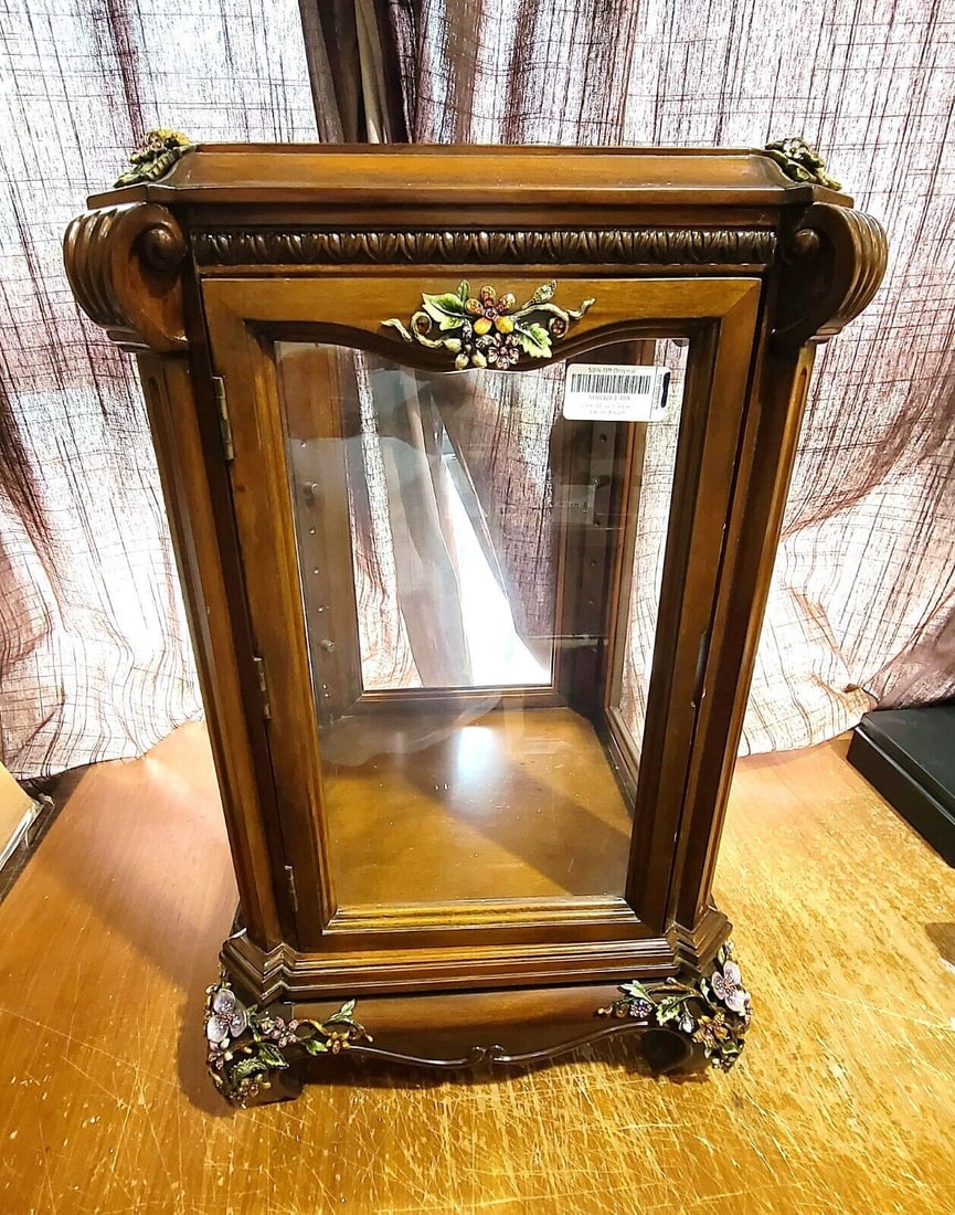 JAY STRONGWATER 24" TALL x 15" CORDELIA CURIO (1 of 6)