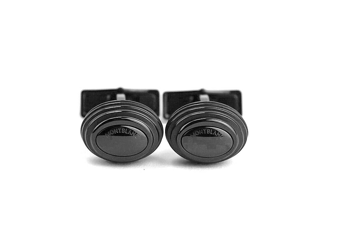 Montblanc Cufflinks Urban Speed PVD 112929 No Box: MONTBLANC CONTEMPORARY COLLECTION URBAN SPEED CUFFLINKSBLACK STAINLESS STEEL16 mm Diameter100% AUTHENTIC & 100% BRAND NEW ORIGINAL MONTBLANC TAGS, BULK PACKAGINGORIGINAL & BRAND NEW, NO BOXIDENT: 1129