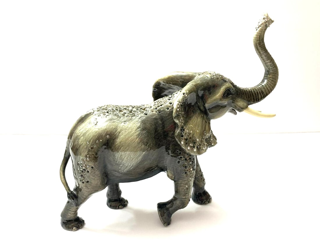Jay StrongwaterAloysius Large Elephant Figurine Ltd Edition #10 out of 300 Mint Like NEW Retail$4900 (1 of 7)