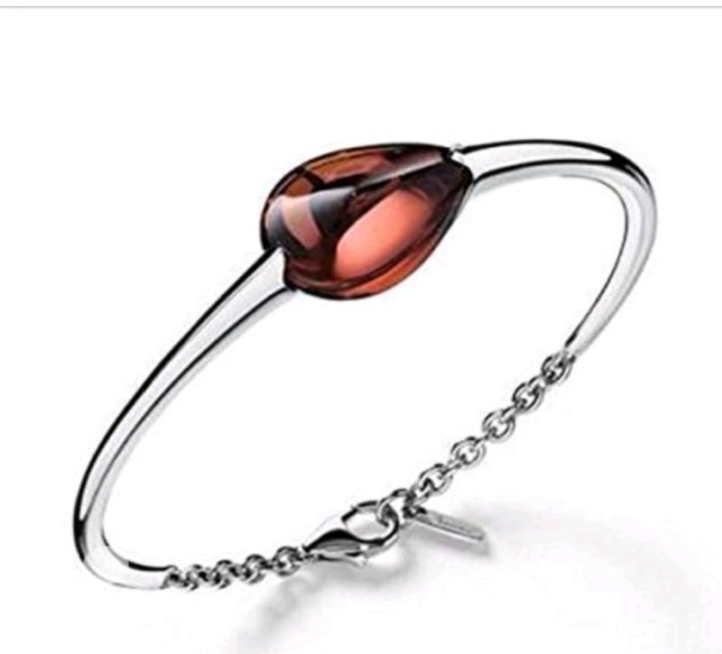BACCARAT FLEURS DE PSYDELIC ST.SILVER PINK MORDORE BRACELET