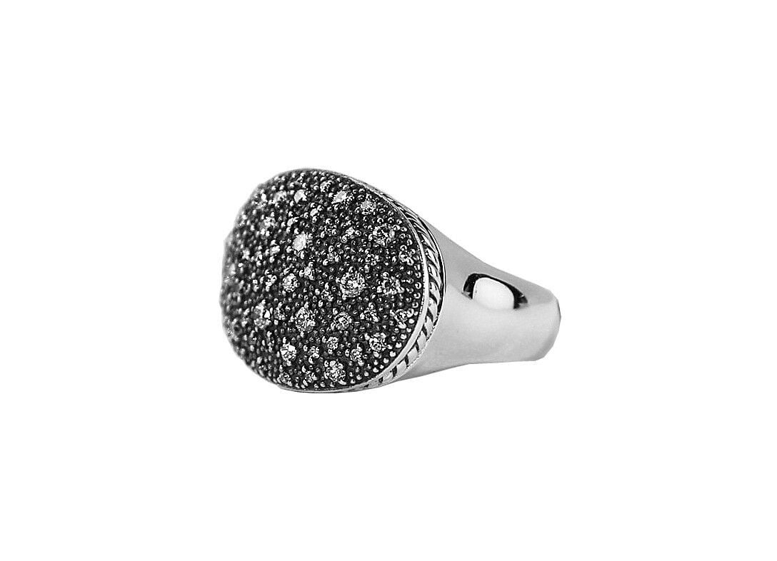 DAVID YURMAN SMALL STARLIGHT DIAMOND RING # 4R (size 7) (1 of 7)