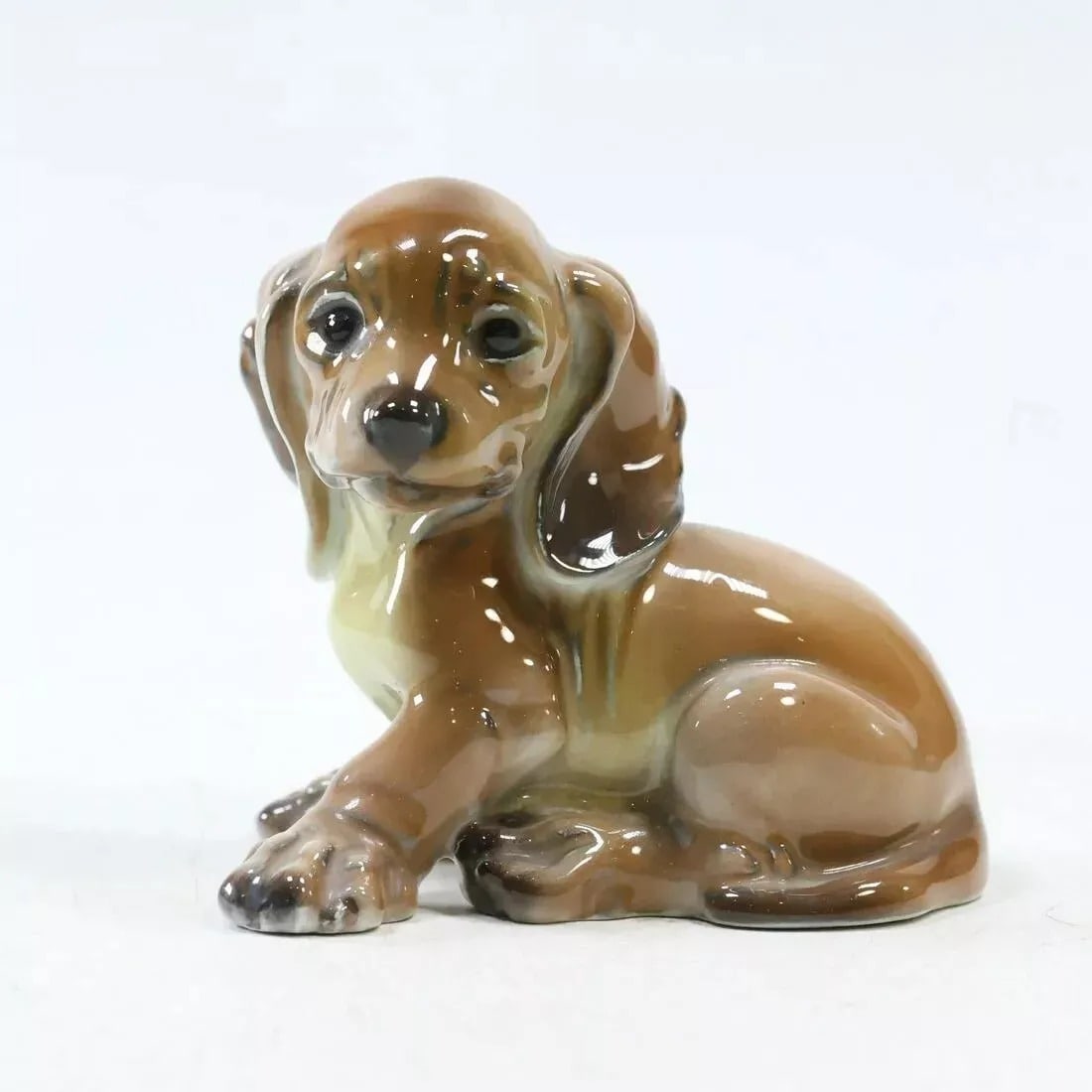 Rosenthal Germany Selb Fine Porcelain DOG Figure Statue#1909 "KUSPERT" 3.75"x4"