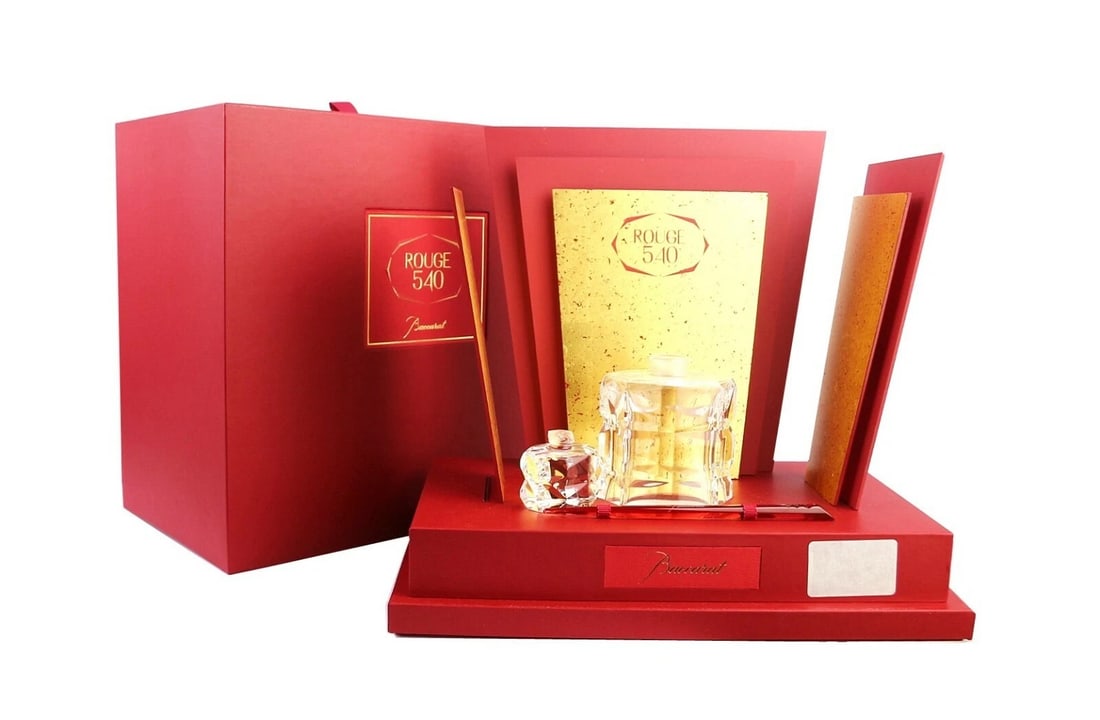 BACCARAT 2808142 ROUGE 540 EDP EMPTY PERFUME BOTTLE 100ml LTD 250 BROKEN LID (1 of 11)