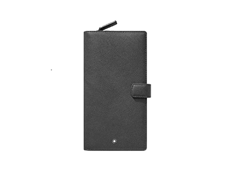 Montblanc Meisterstück Selection Sfumato Document Leather Wallet Case, 118342: The Meisterstück Sfumato collection presents a wide range of unique pieces speaking the language of craftsmanship and luxury. This piece has been designed to be chic, functional an urban. This docume