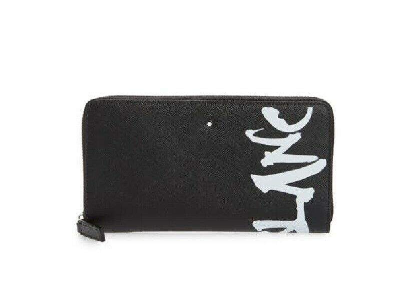 MONTBLANC 124139 BLACK SARTORIAL WALLET 12CC CALLIGRAPHY: MONTBLANCMONTBLANC CALLIGRAPHY124139 BLACK SARTORIAL LEATHER ZIP AROUND WALLET 12CCMontblanc Logo Written Across the Outside of the Wallet100% AUTHENTIC & 100% BRAND NEW.First Quality.Holds 12 Credit 