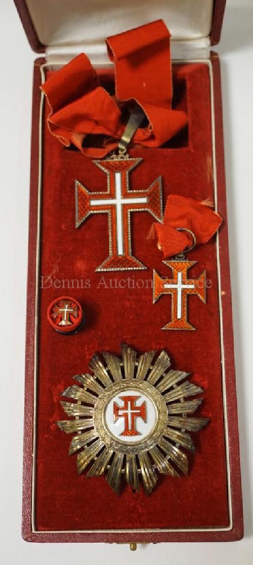 PORTUGUESE ORDER OF CHRIST GRAND CROSS SET (1 of 5)