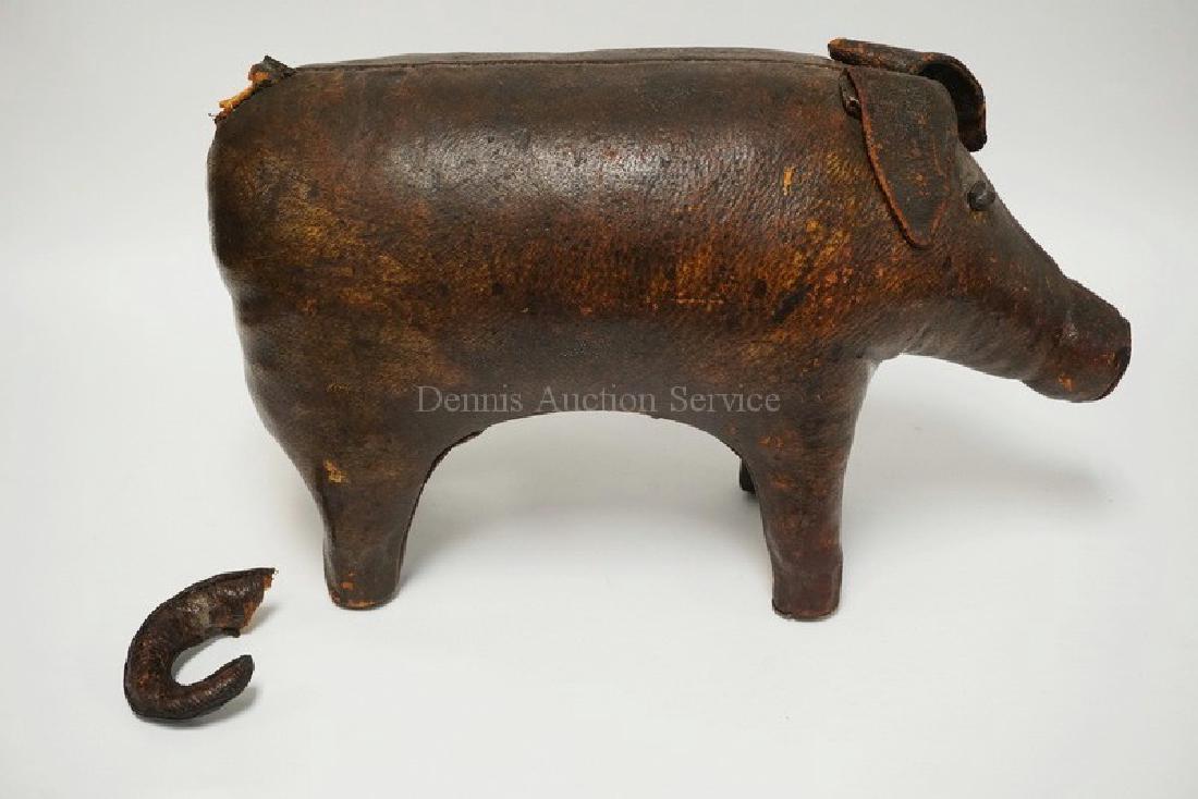 VINTAGE DIMITRI OMERSA - ABERCROMBIE & FITCH LEAHER PIG (1 of 4)