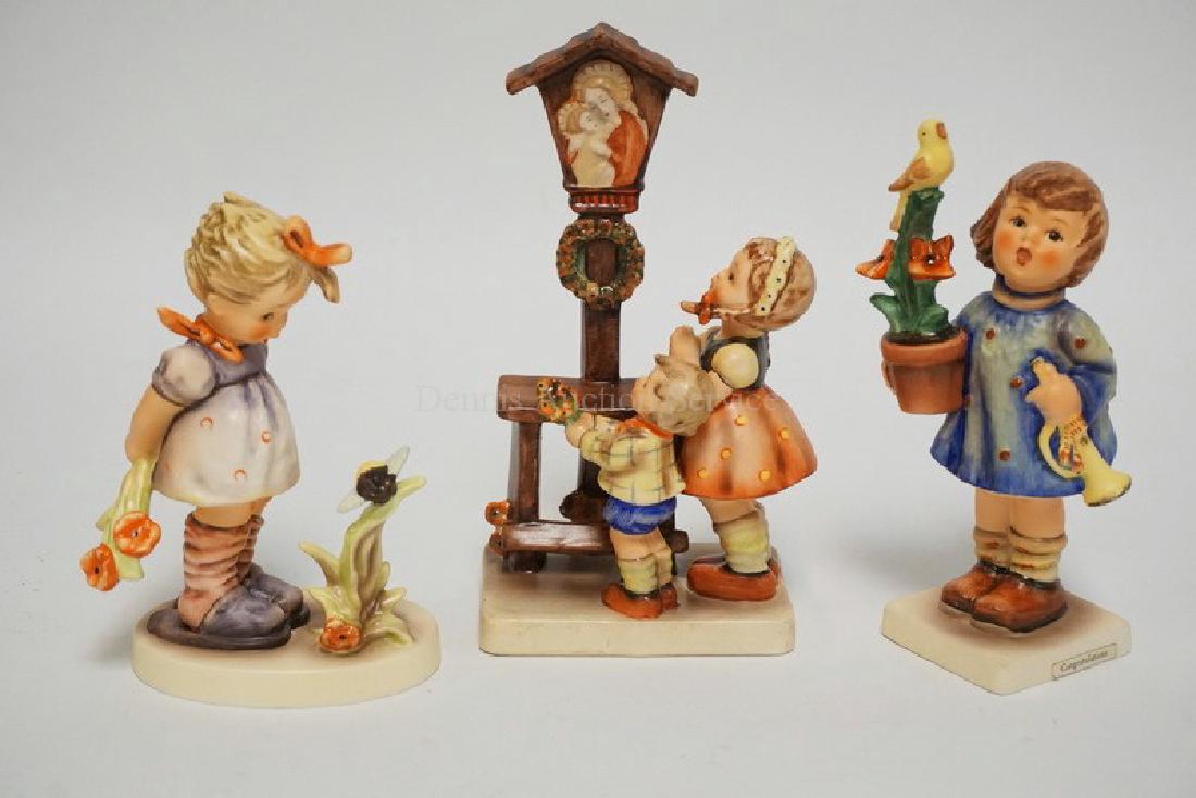 LOT OF 3 HUMMEL FIGURES. #23/I *ADORATION*, 17/0 (1 of 1)
