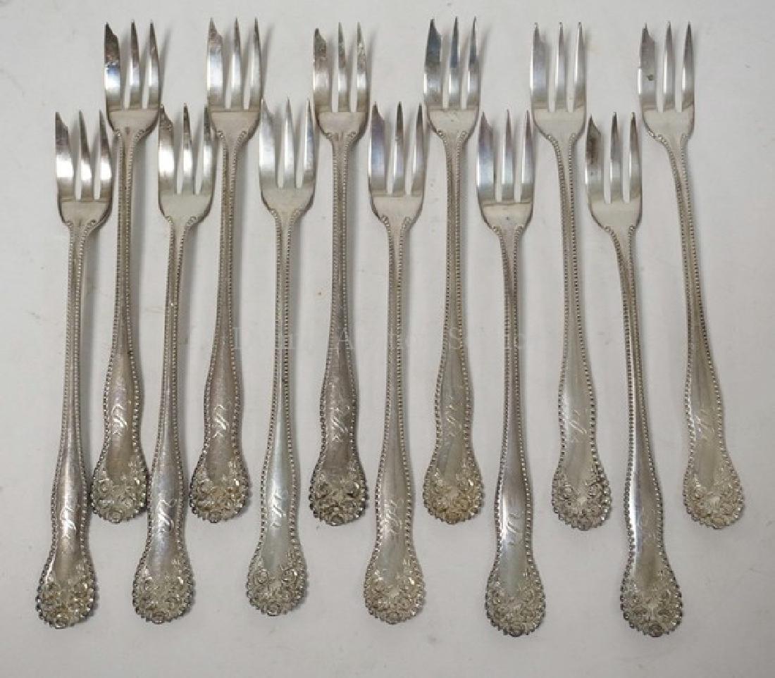 SET OF 12 GORHAM STERLING PICKLE OR HORS DE OUERVES (1 of 2)